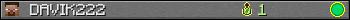 DAVIK222 userbar 350x20