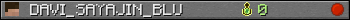 DAVI_SAYAJIN_BLU userbar 350x20