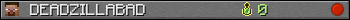 DEADZILLABAD userbar 350x20