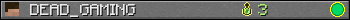 DEAD_GAMING userbar 350x20