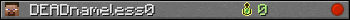 DEADnameless0 userbar 350x20