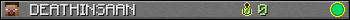 DEATHINSAAN userbar 350x20