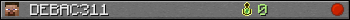 DEBAC311 userbar 350x20