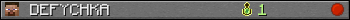 DEFYCHKA userbar 350x20