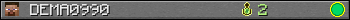 DEMA0990 userbar 350x20