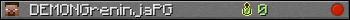 DEMONGreninjaPG userbar 350x20