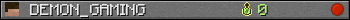 DEMON_GAMING userbar 350x20