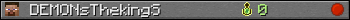 DEMONsThekingS userbar 350x20