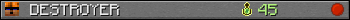 DESTROYER userbar 350x20