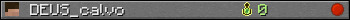 DEUS_calvo userbar 350x20