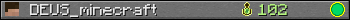 DEUS_minecraft userbar 350x20