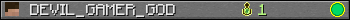 DEVIL_GAMER_GOD userbar 350x20