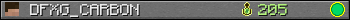 Юзербар 350x20 для DFXG_CARBON