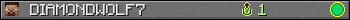 DIAMONDWOLF7 userbar 350x20