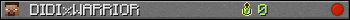 DIDIxWARRIOR userbar 350x20