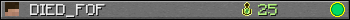 Юзербар 350x20 для DIED_FOF