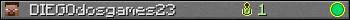 DIEGOdosgames23 userbar 350x20