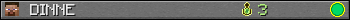 DINNE userbar 350x20