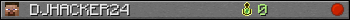 DJHACKER24 userbar 350x20
