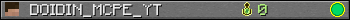 DOIDIN_MCPE_YT userbar 350x20