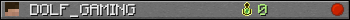 DOLF_GAMING userbar 350x20