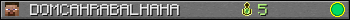 DOMCAHRABALHAHA userbar 350x20