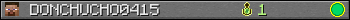 DONCHUCHO0415 userbar 350x20