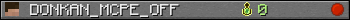 Юзербар 350x20 для DONKAN_MCPE_OFF