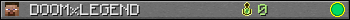 DOOMxLEGEND userbar 350x20