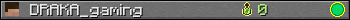 DRAKA_gaming userbar 350x20