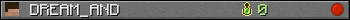 Benutzerleisten 350x20 für DREAM_AND