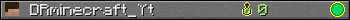 DRminecraft_Yt userbar 350x20