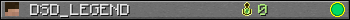 Benutzerleisten 350x20 für DSD_LEGEND