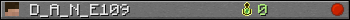 D_A_N_E109 userbar 350x20