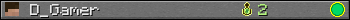 D_Gamer userbar 350x20