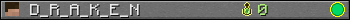 D_R_A_K_E_N userbar 350x20