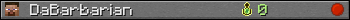 DaBarbarian userbar 350x20