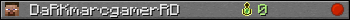 DaRKmarcgamerRD userbar 350x20