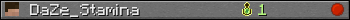 DaZe_Stamina userbar 350x20