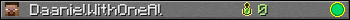 DaanielWithOneAl userbar 350x20