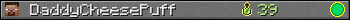 DaddyCheesePuff userbar 350x20