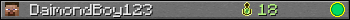 DaimondBoy123 userbar 350x20