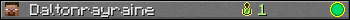 Daltonrayraine userbar 350x20