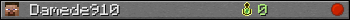 Damede910 userbar 350x20