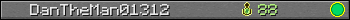 DanTheMan01312 userbar 350x20