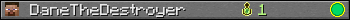 DaneTheDestroyer userbar 350x20