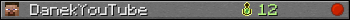 DanekYouTube userbar 350x20