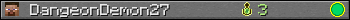 DangeonDemon27 userbar 350x20