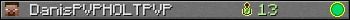 DanisPVPHOLTPVP userbar 350x20