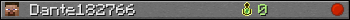 Dante182766 userbar 350x20